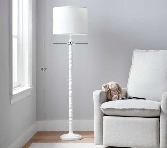 spindle floor lamp base