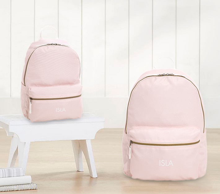 Colby Solid Blush Backpacks Pottery Barn Kids