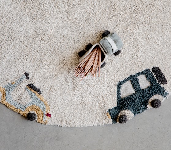 Lorena Canals Wheels Washable Rug | Pottery Barn Kids
