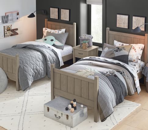 pottery barn boys bed