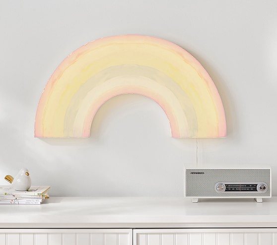 pottery barn rainbow lights