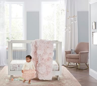 Monique Lhuillier Crystal Vine Butterfly Mobile | Pottery Barn Kids