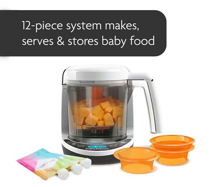 Baby Brezza® One Step™ Food Maker Deluxe Pottery Barn Kids