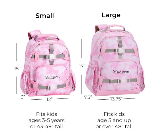 Mackenzie Pink Unicorn Camo Reflective Backpacks | Pottery Barn Kids