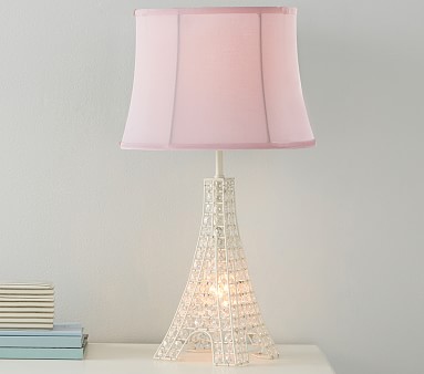 crystal eiffel tower floor lamp