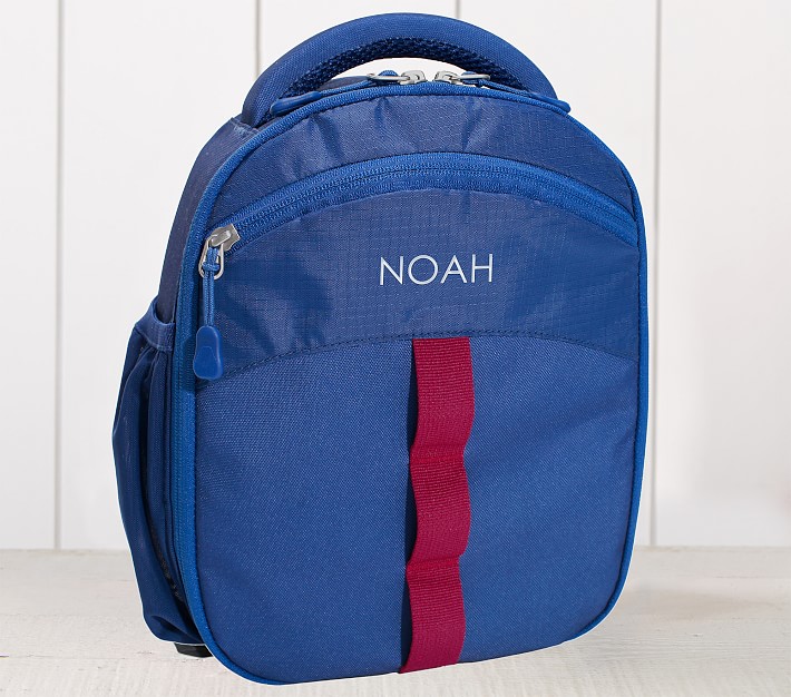 Jayden Navy/Blue/Burgundy Lunch Box Pottery Barn Kids