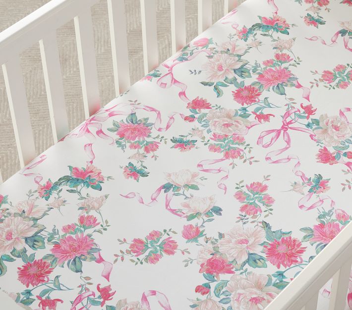 LoveShackFancy Bow Baby Bedding Pottery Barn Kids