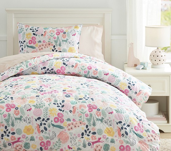 Sasha's Garden Comforter & Shams | Pottery Barn Kids