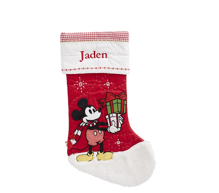 mickey mouse christmas stocking