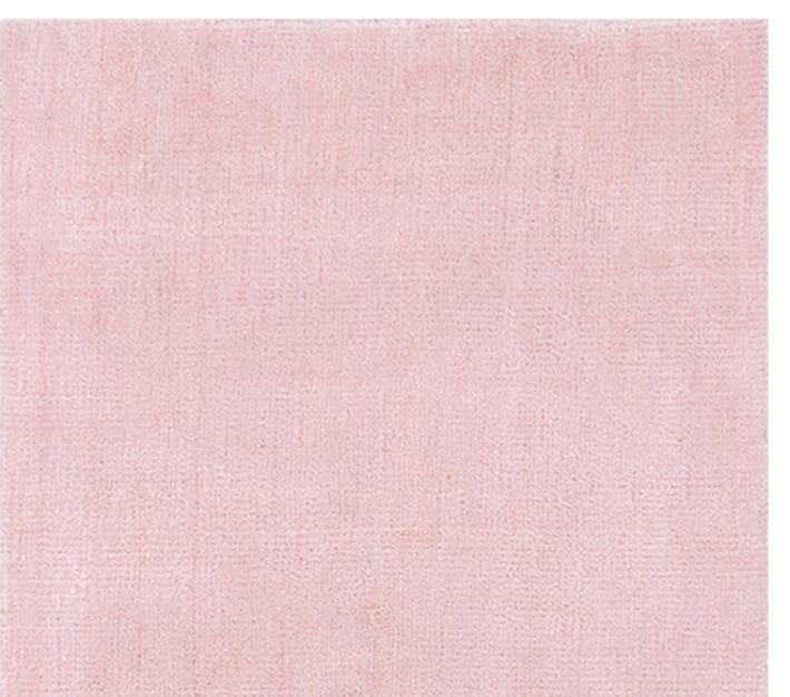 Girls Dalton Rug Solid Color Rug Pottery Barn Kids