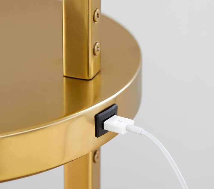 Polished Tray Floor Lamp Pottery Barn Kids