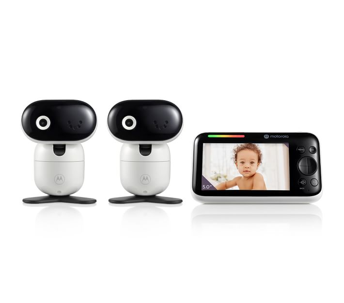 Afhængighed miljøforkæmper hack Motorola PIP 1510-2 Connect 5.0" Motorized Video Baby Monitor with 2 Cameras  | Pottery Barn Kids