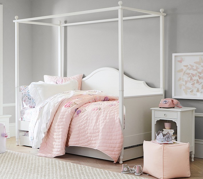 Juliette Canopy Daybed | Pottery Barn Kids