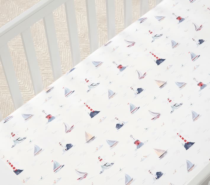 sailboat baby nursery bedding