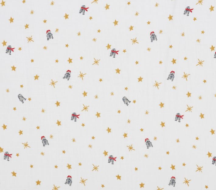 Star Wars™ Christmas Organic Muslin Swaddle Set Pottery Barn Kids