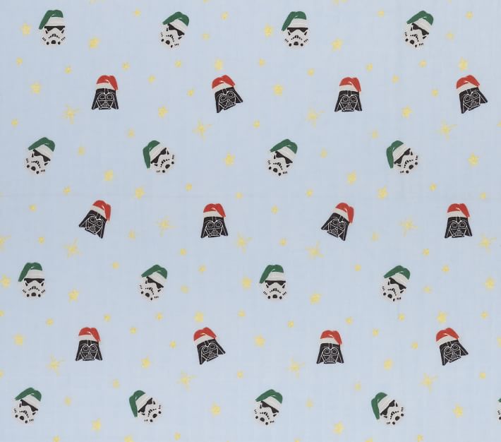 Star Wars™ Christmas Organic Muslin Swaddle Set Pottery Barn Kids