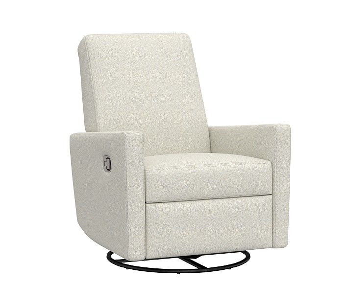 OPEN BOX Phoenix Manual Swivel Glider & Recliner, Performance Boucle
