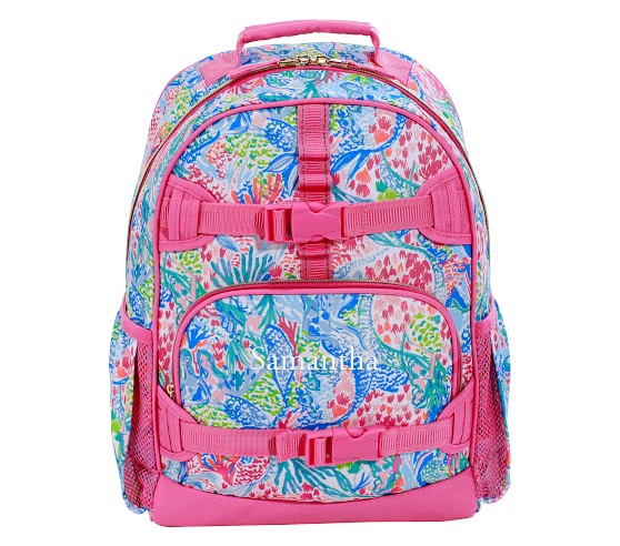 Mackenzie Lilly Pulitzer Mermaid Cove Backpacks | Pottery Barn Kids