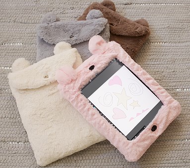 Faux Fur Animal iPad Cases | Pottery Barn Kids