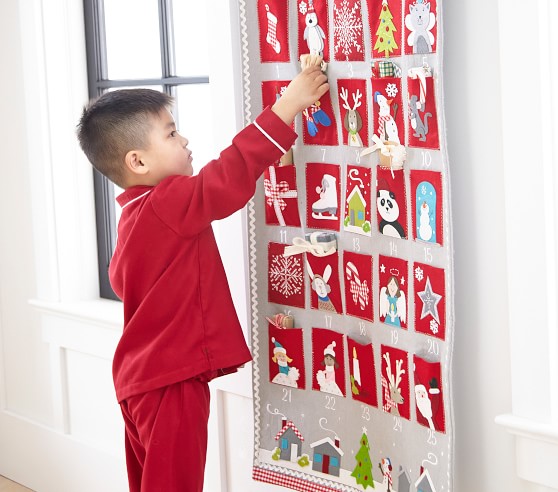 Quilted Kids Advent Calendar | Pottery Barn Kids