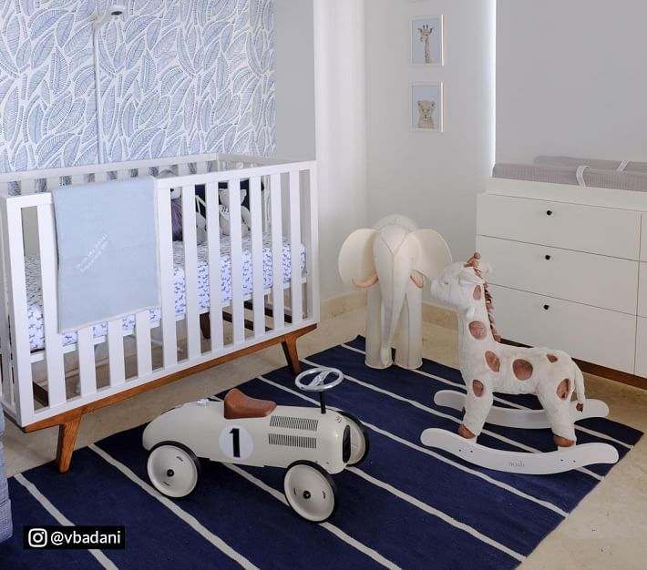 west elm x pbk Modern Convertible Crib Baby Crib Pottery Barn Kids