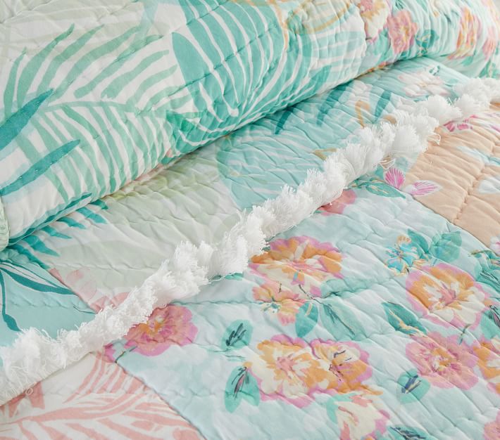 Island Vibes Quilt & Shams Pottery Barn Kids