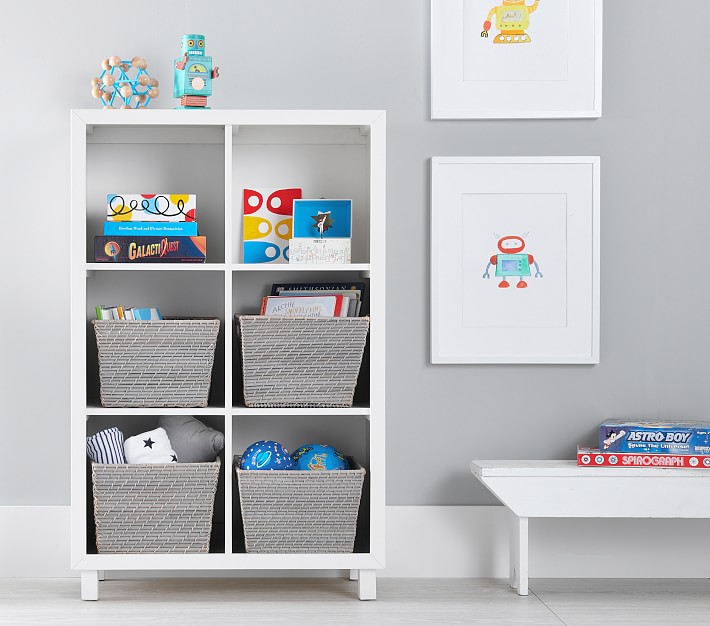 Vertical Cubby Bookcase | Pottery Barn Kids