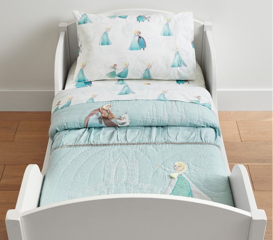Disney Frozen Organic Toddler Sheet Set Pillowcase Pottery Barn Kids