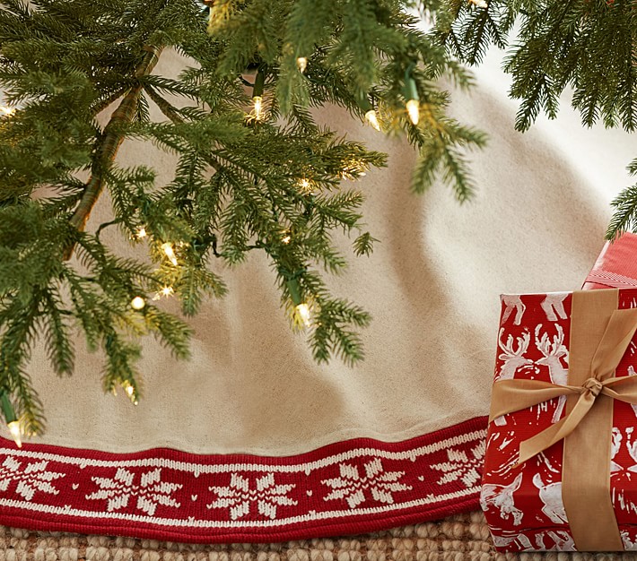 Fair Isle Tree Skirt 