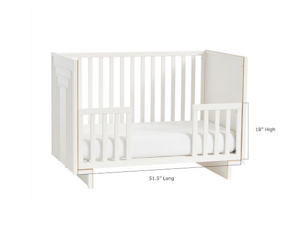 Art Deco Toddler Conversion Kit | Modern Crib | Pottery Barn Kids