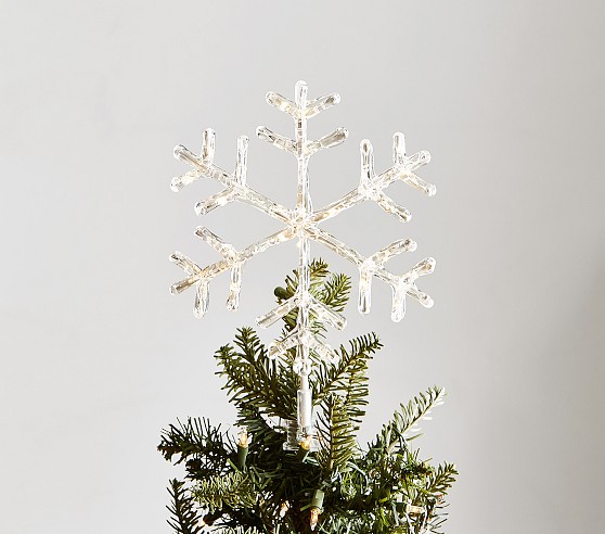 Light-Up Snowflake Tree Topper | Pottery Barn Kids