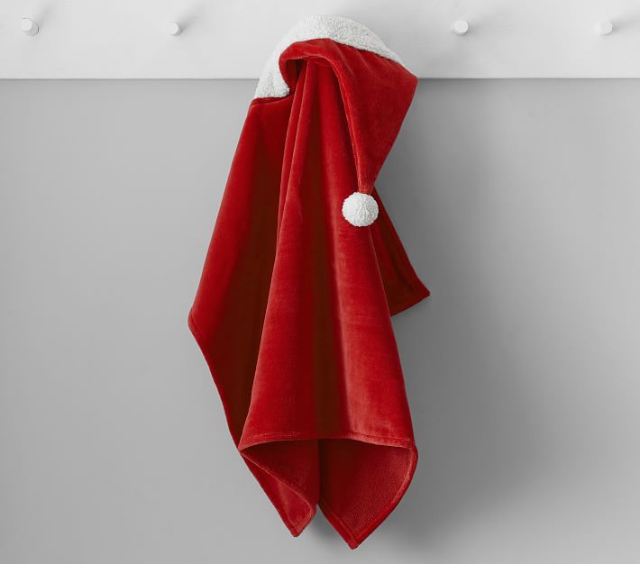 Santa Baby Hooded Towel Pottery Barn Kids