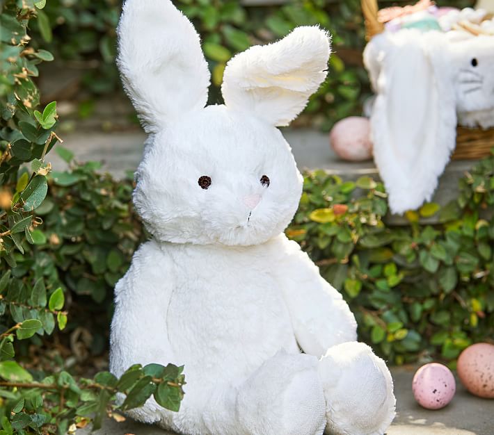 Fur Bunny Easter Plush Toy Pottery Barn Kids
