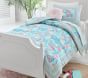 Lilly Pulitzer Unicorns in Bloom Comforter & Shams | Pottery Barn Kids