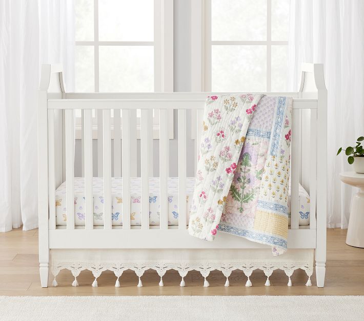 Boho Crib Skirt Pottery Barn Kids