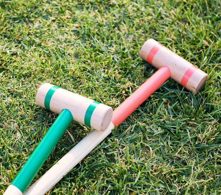 Rainbow Croquet Game Set Pottery Barn Kids
