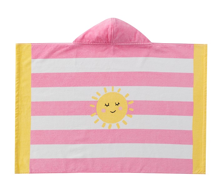 Bumble Bee Icon Baby Beach Hooded Towel