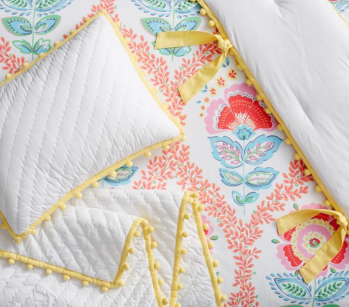 Valentina Boho Crib Sheets Pottery Barn Kids