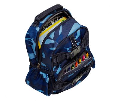 Mackenzie Blue Shark Boys Backpacks | Pottery Barn Kids