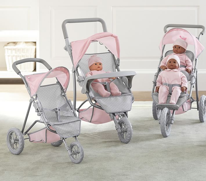 Single Doll Jogging Stroller Pottery Barn Kids