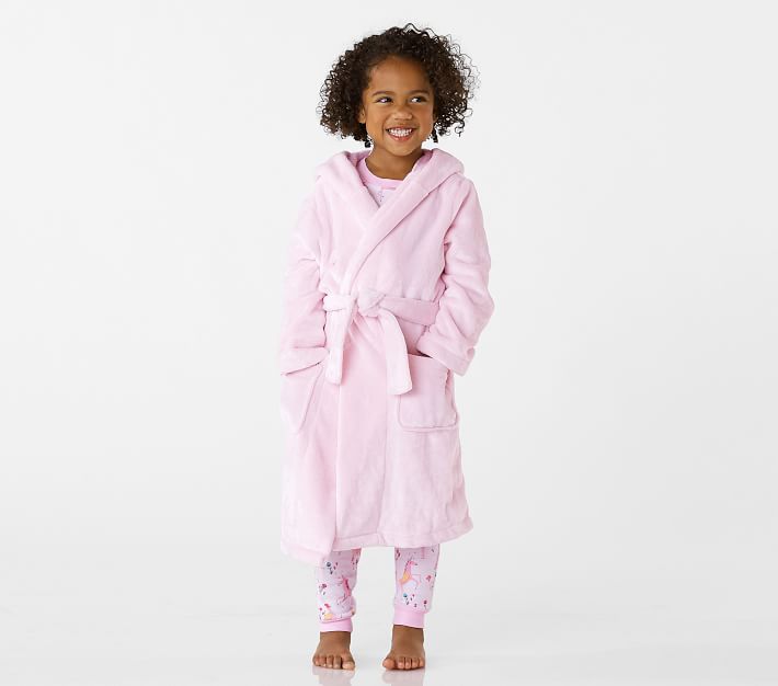 Classic Solid Kids Bathrobe Pottery Barn Kids
