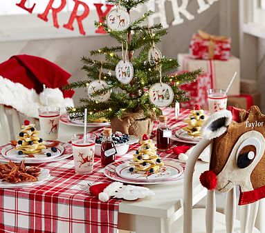 Rudolph the Red-Nosed Reindeer® Tablecloth | Pottery Barn Kids