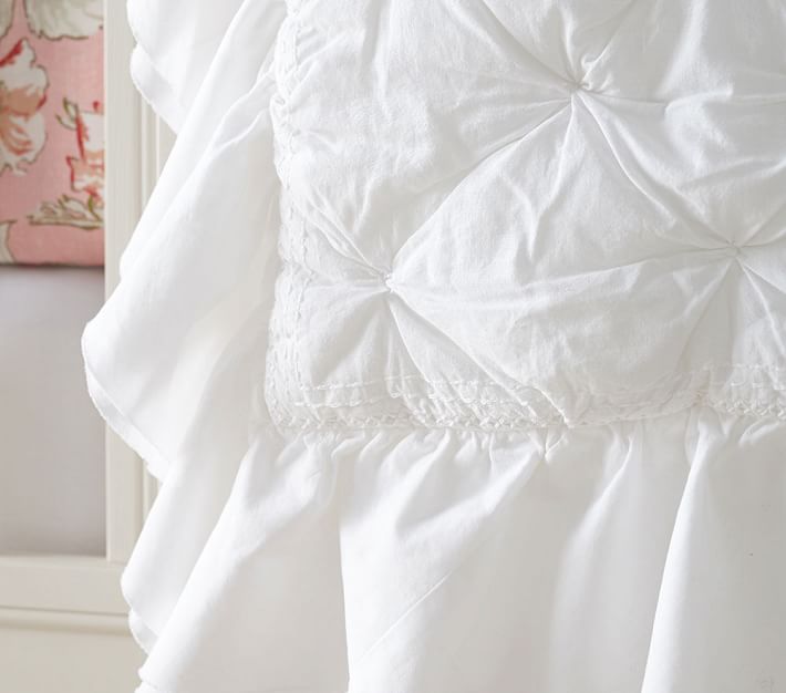Sadie Ruffle Crib Bedding Sets Pottery Barn Kids