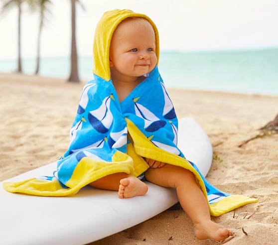 Repeat Boat Baby Beach Wrap | Pottery Barn Kids