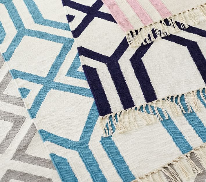 Mat Gray Patterned Rugs Pottery Barn Kids