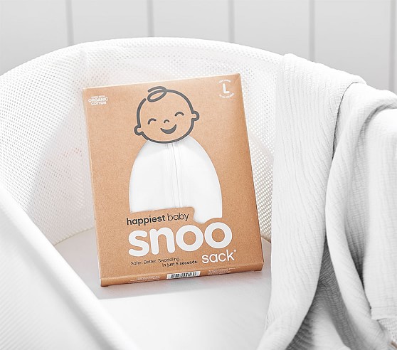 happiest baby SNOO Sack Wikkeldeken, 100% biologisch katoen
