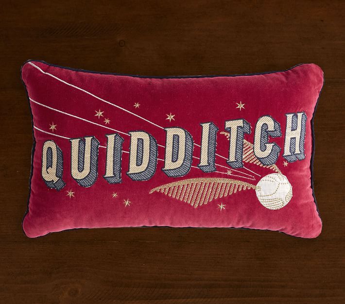 HARRY POTTER™ QUIDDITCH™ Kids' Pillow Pottery Barn Kids