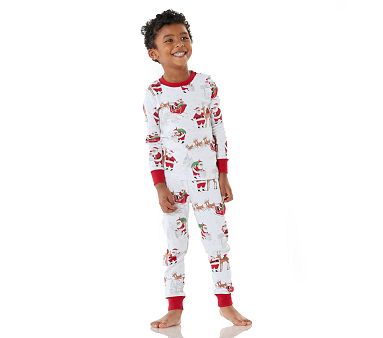 Heritage Santa Family Pajama Collection | Pottery Barn Kids