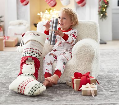 Heirloom Knit Christmas Stocking Collection | Pottery Barn Kids