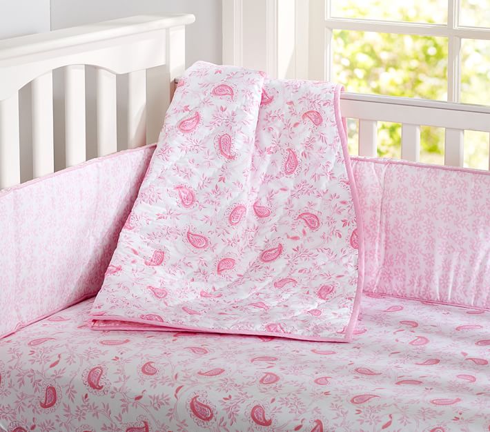 Lara Crib Bedding Set Pottery Barn Kids